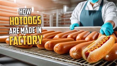 how are hotdogs made in factory